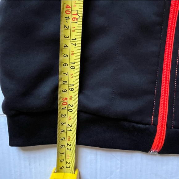 Adidas Kids Unisex Boy’s Youth F50 (Orange:Black) Track Jacket Size Small - Picture 9 of 11